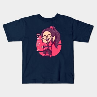 Kimono Girl Kids T-Shirt